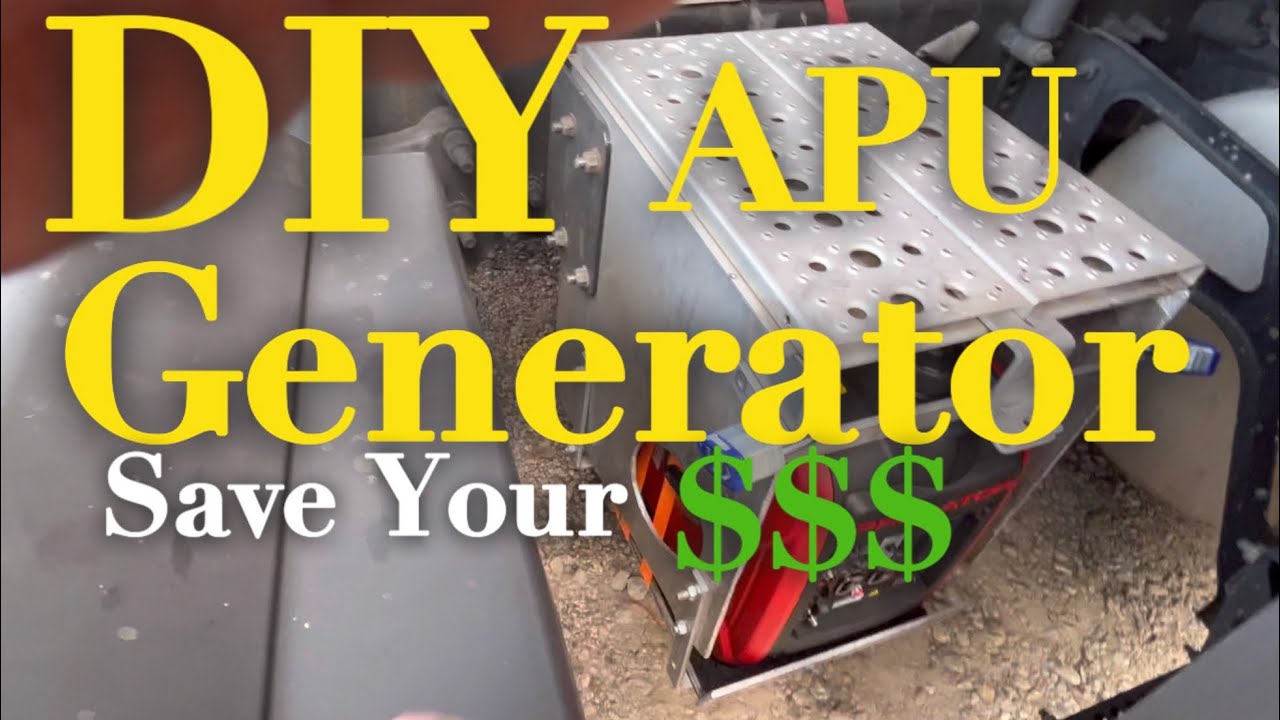 How I Set Up my APU / Generator In My Semi Truck! 🙌