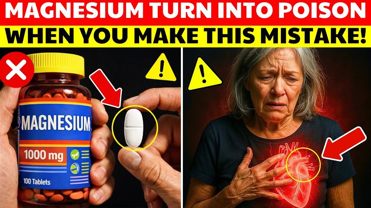 STOP Taking MAGNESIUM GLYCINATE if You’re Making These 5 Dangerous Mistakes  Senior Health Tips