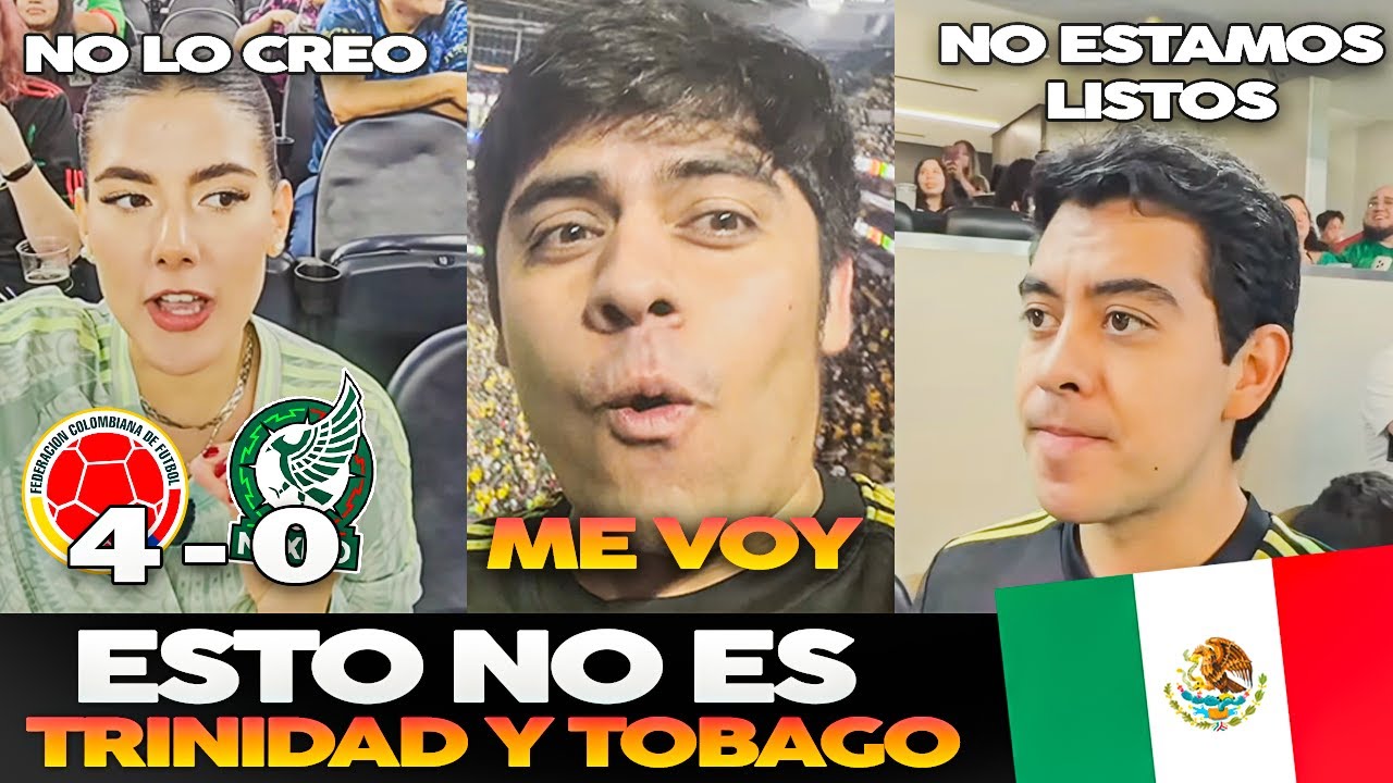 ❌ REACCIONES HINCHAS MEXICANOS DESDE EL ESTADIO!! 👀😂 