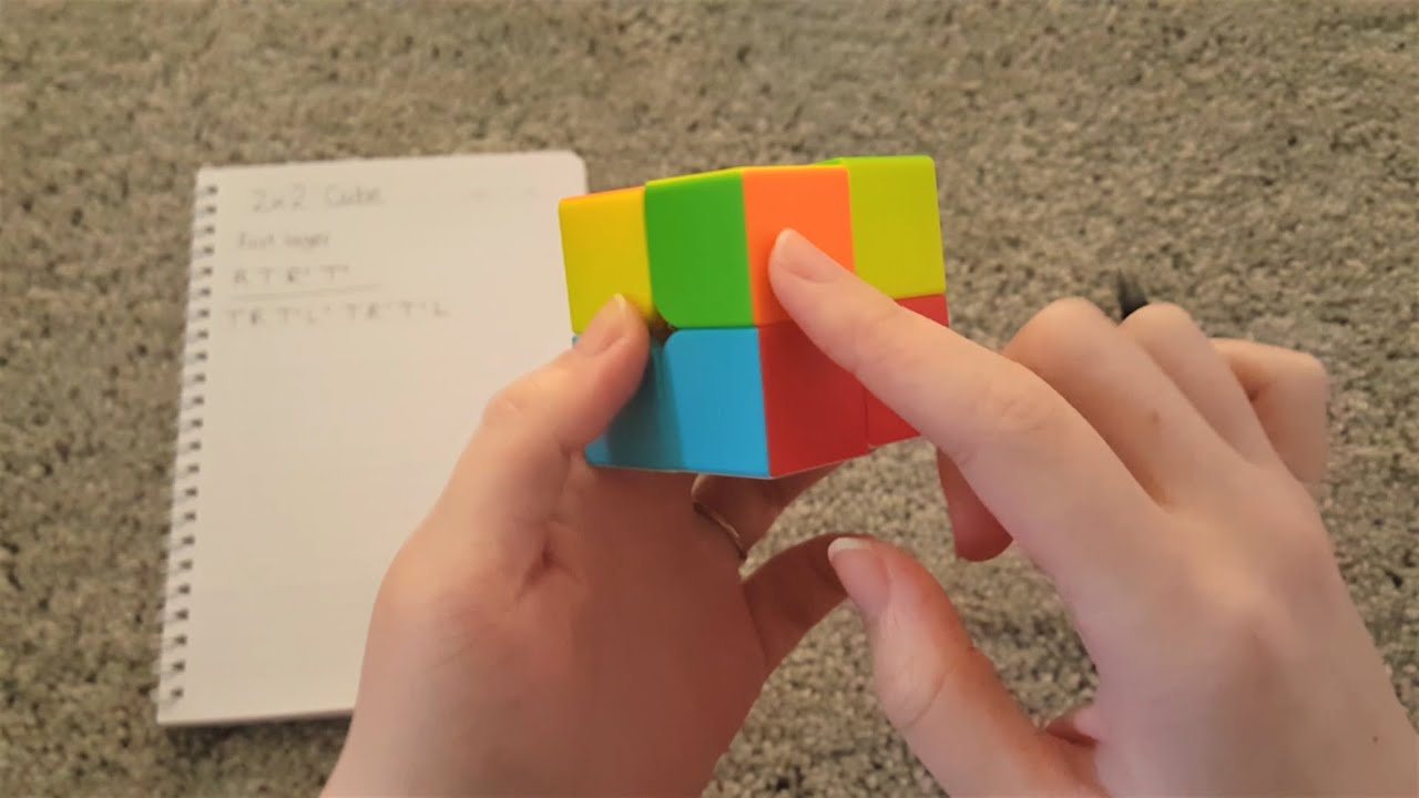 ASMR | 💠 The Most Relaxing 2x2 Rubik's Cube Tutorial 💠