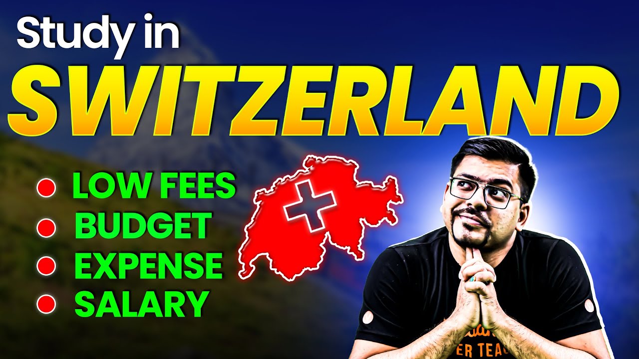 Study in Switzerland: Low Tuition Fees & High Salaries💸| Harsh Sir