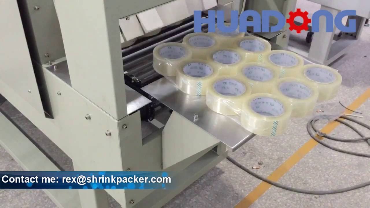 Automatic Tape Shrink Wrapping Machine, Shrink Packaging Machine for Tapes Packing Machine