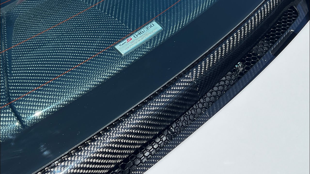 2nd gen NSX Carbon Engine Trim Surround
