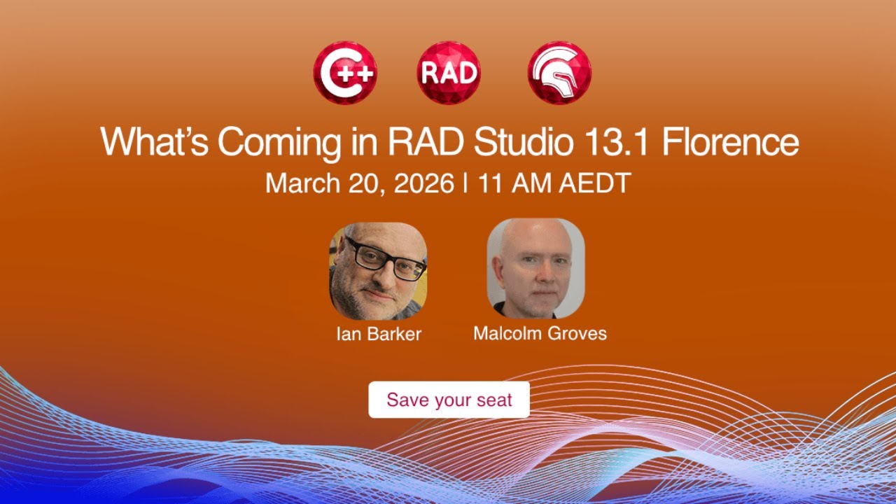 What's Coming in RAD Studio 13.1 - APAC Edition