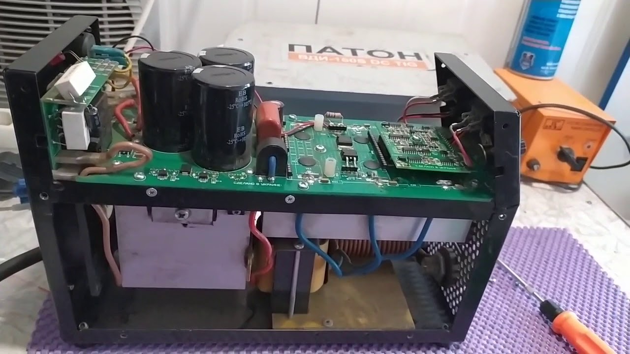 Патон ВДИ -160S TIG ремонт сварочного инвертора.