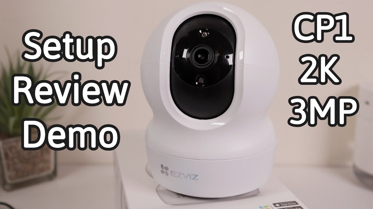 EZVIZ CP1 2K Smart Home Security Camera Setup & Review