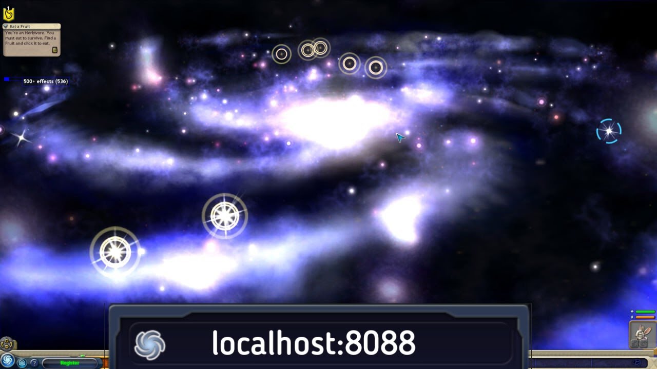 Spore. Пульт управления игрой прямо в браузере