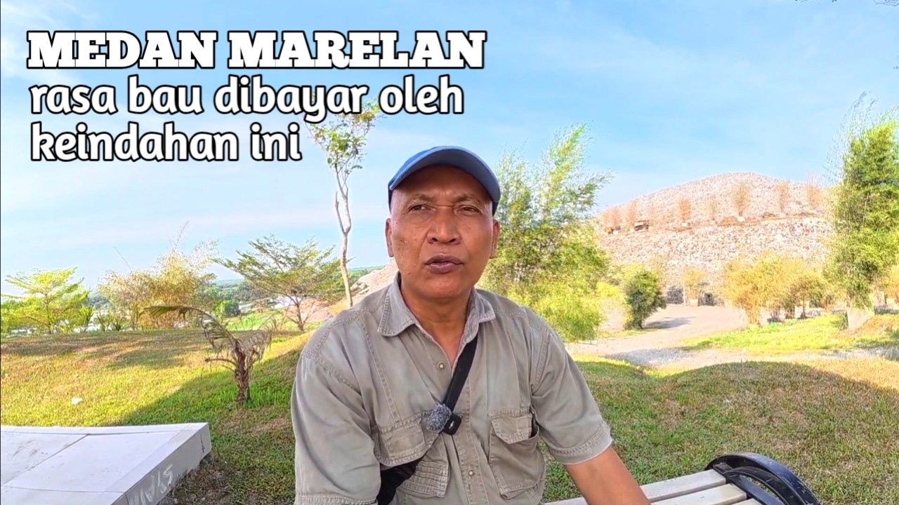 DI ATAS TUMPUKAN SAMPAH INI ADA VIEW YANG INDAH | TPA TERJUN | MEDAN MARELAN | MOTOVLOG.