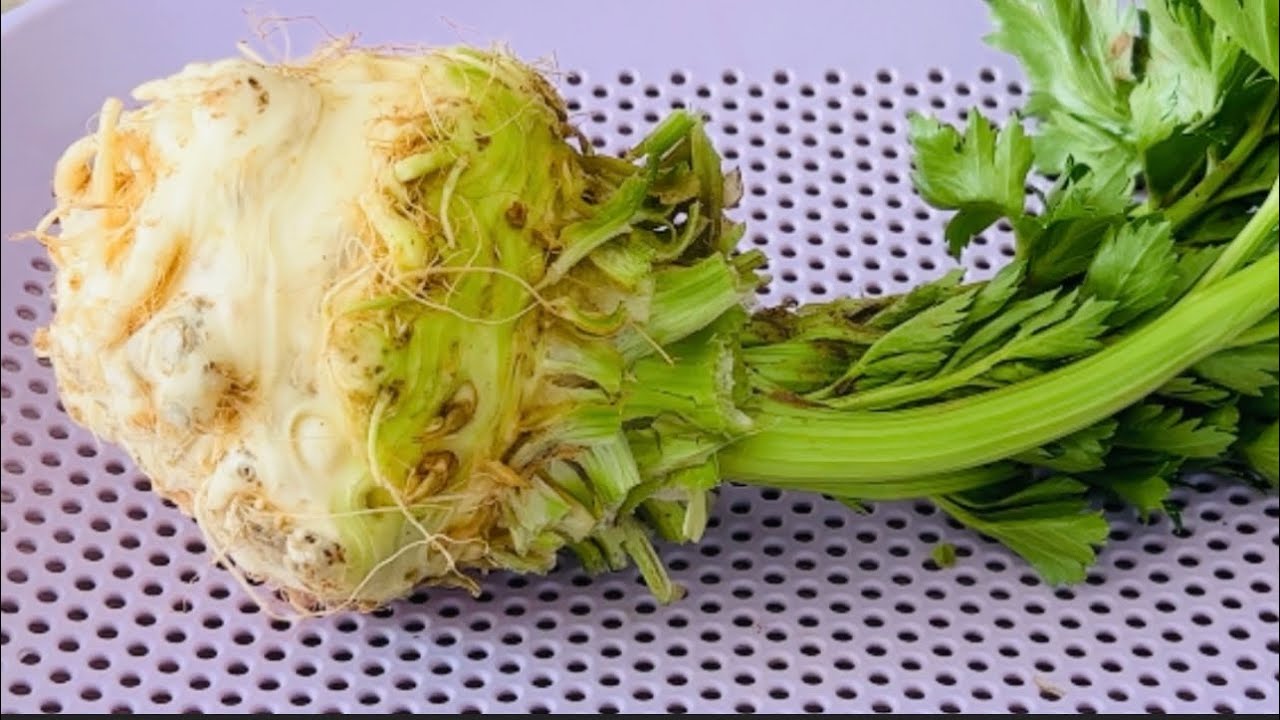 Это лучшее блюдо из сельдерея, которое я когда-либо ел | я добавляю сельдерей к грибам | Субтитры👉⚙🌍