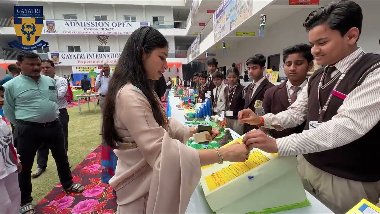 ACADEMIC EXHIBITION – A GRAND CELEBRATION OF KNOWLEDGE, CREATIVITY & INNOVATION