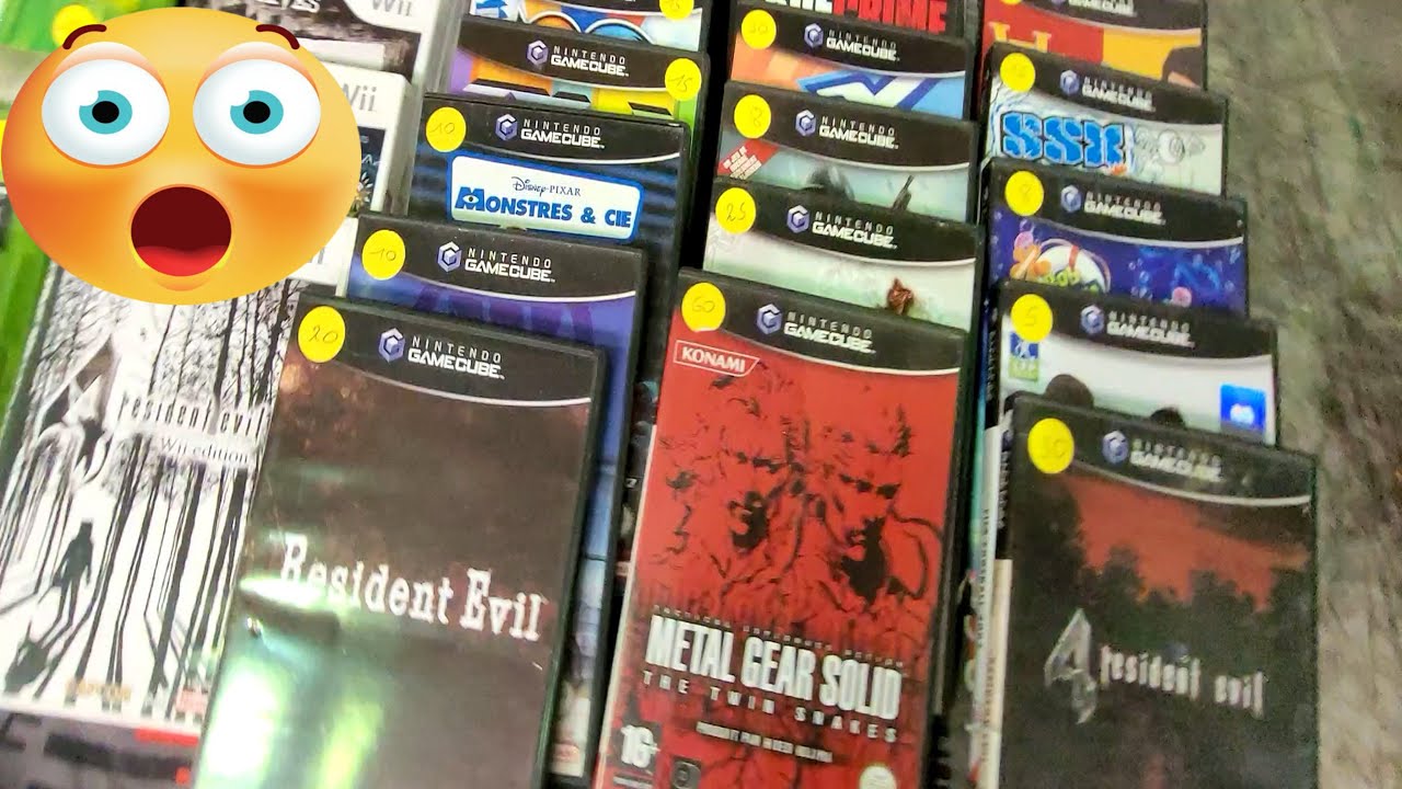 SUPERBE SURPRISE dans ce vide grenier à Jemeppe sur sambre (JE KIFFE TROP LE JOUET) et les jeux GC.