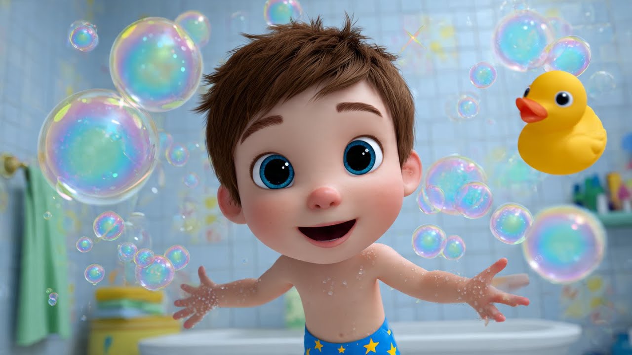 Hora do Banho! 🚿 Música Infantil Divertida e Educativa