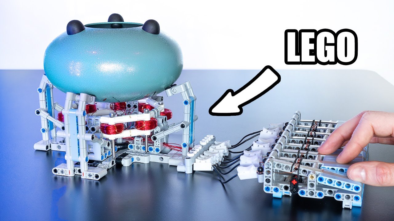 Lego MUSIC Machine: Making an Electric Piano Drum!