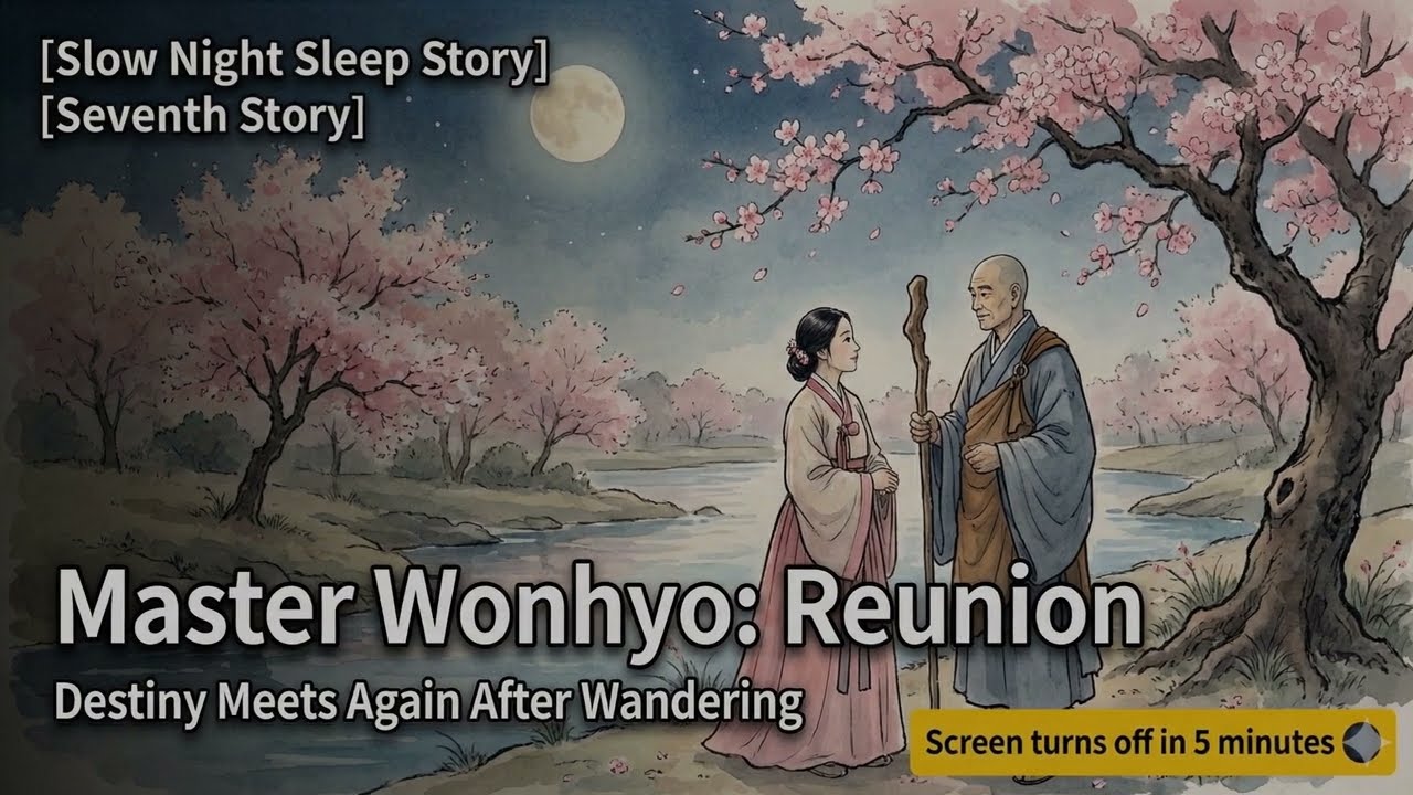 [Black Screen] 2 Hours of Comforting Sleep | Master Wonhyo: The Reunion
