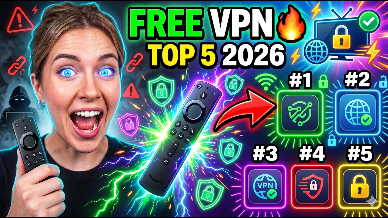 The BEST FREE VPNs for Firestick Just Got Better in 2026!