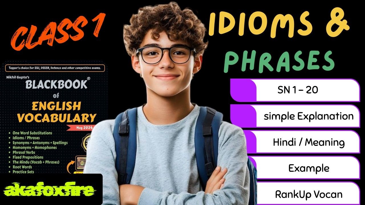 Learn Idioms & Phrases with AI Photos + History 🔥 | Blackbook for SSC CGL CPO CHSL MTS