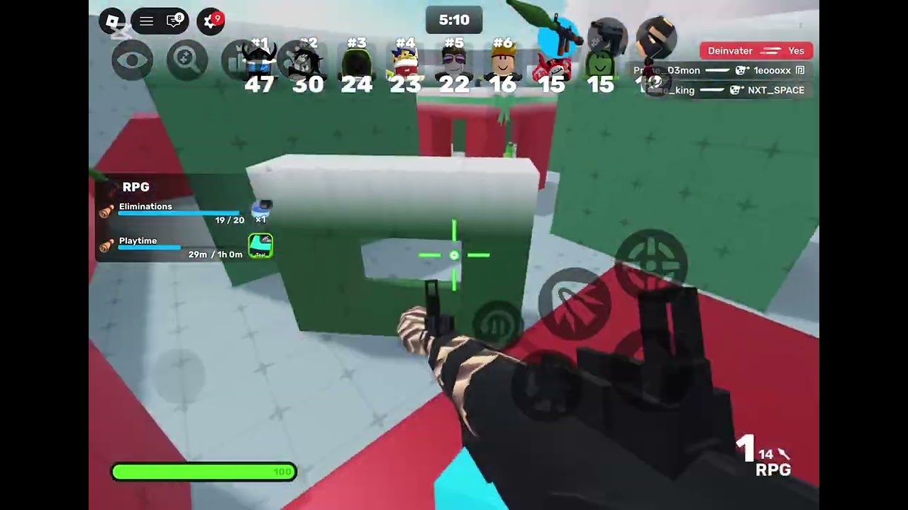 I just beat a lvl 188 AND get 1st place in free for all