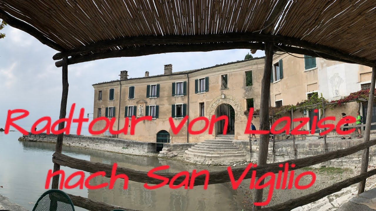 Fahrradtour von Lazise nach San Vigilio am Gardasee