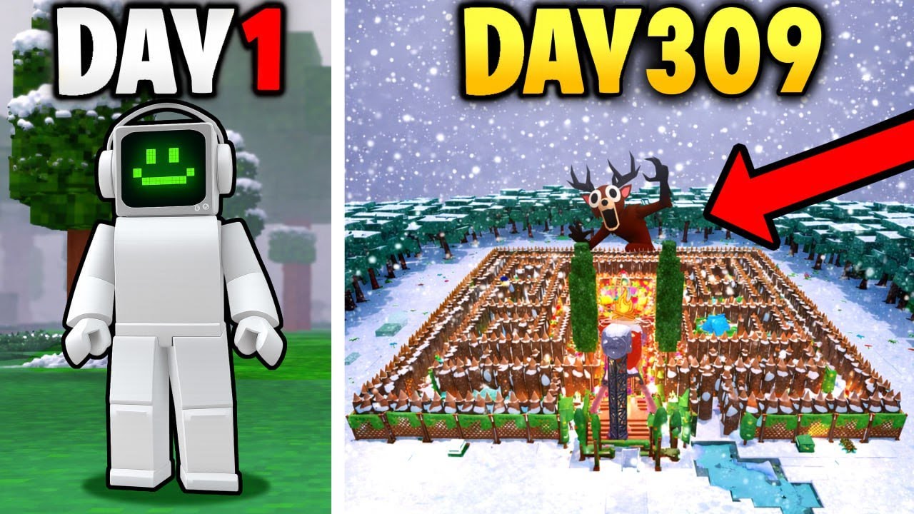 I Built the Most Strongest Base After 309 Days in 99 Nights!
