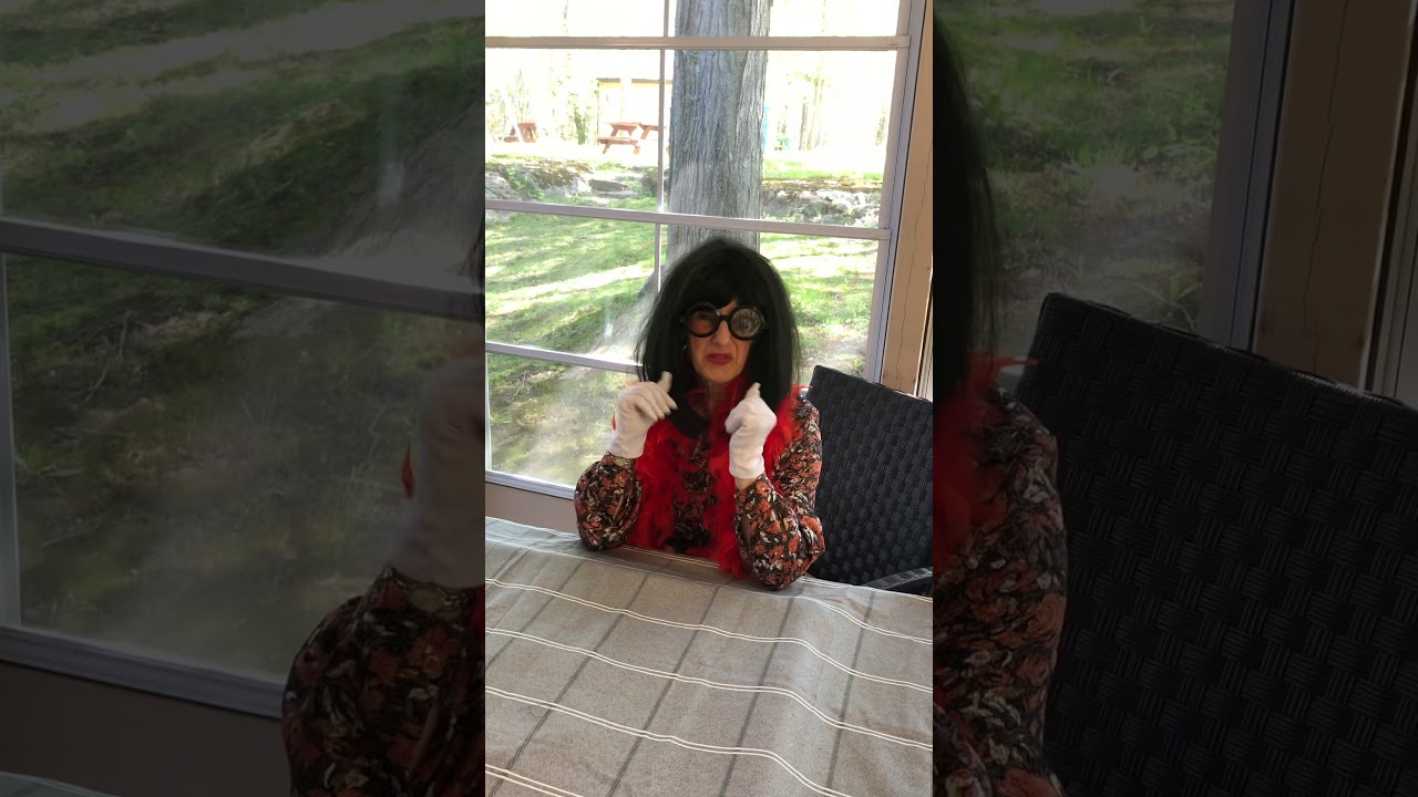 Funny Grandma Sandy’s Crokinole game!