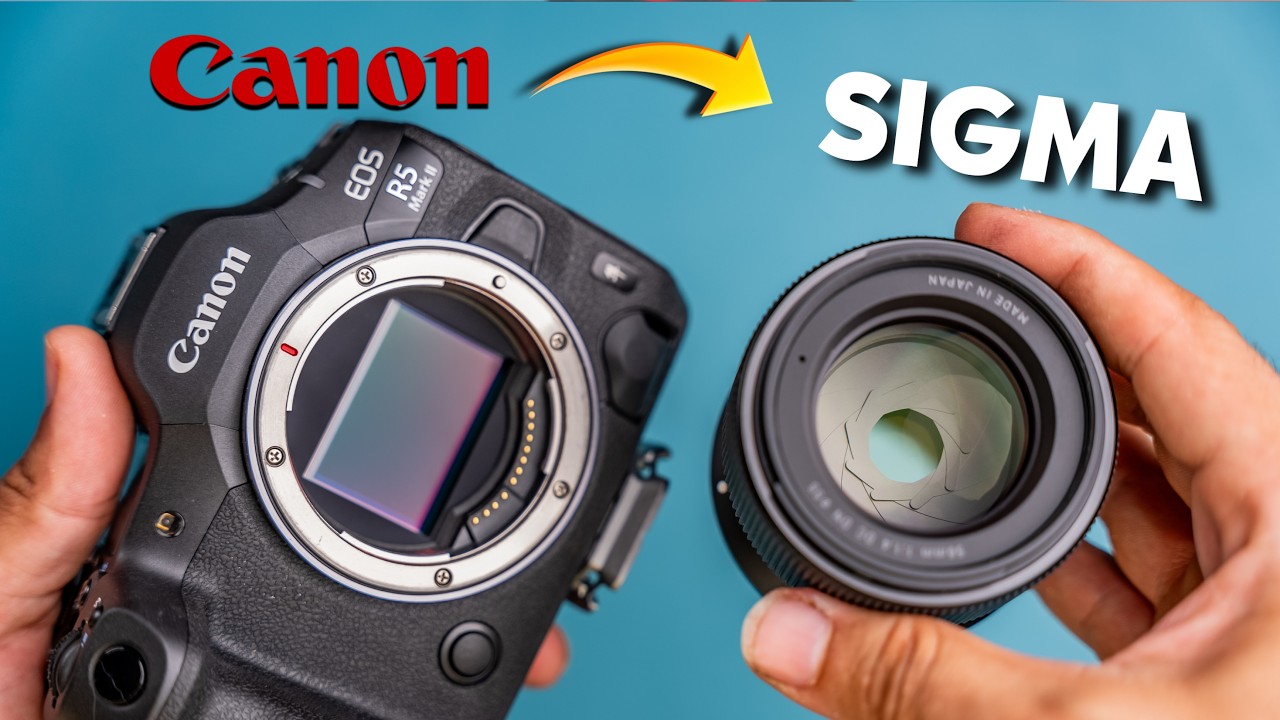 ⚠️¿OBJETIVOS SIGMA para Cámaras Canon? - NUEVO 56 mm F1.4 DC DN RF