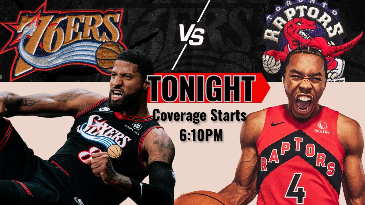 🔥 LIVE: Sixers vs Raptors Reaction — Play-by-Play With Me! 🔥