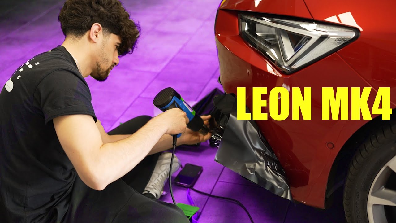 Making the Leon MK4  look more aggressive + Rear tail light tint Fail ( Again)