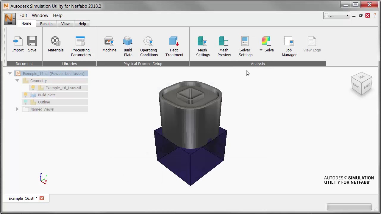 Netfabb Simulation - Analyzing Hot Spots and Lack of Fusion