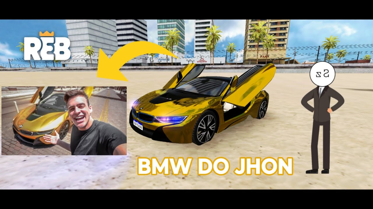 LANCEI A BMW I8 DO JHON VLOGS - Rebaixados Elite Brasil 