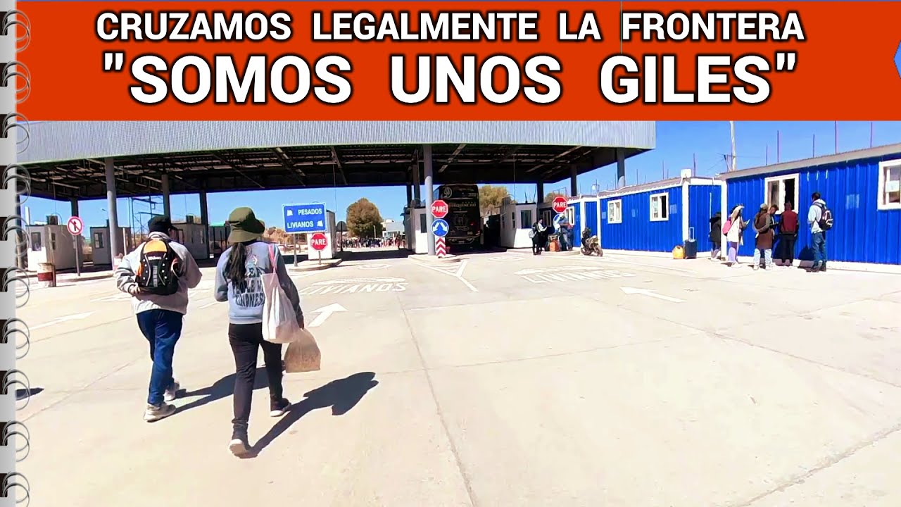 Cruzamos la Frontera, LA QUIACA (Argentina) a VILLAZON (Bolivia) - Hoja 22