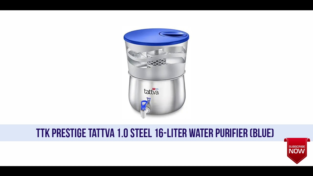 TTK Prestige 16 Litre Water Purifier Specifications || Helmet Don India