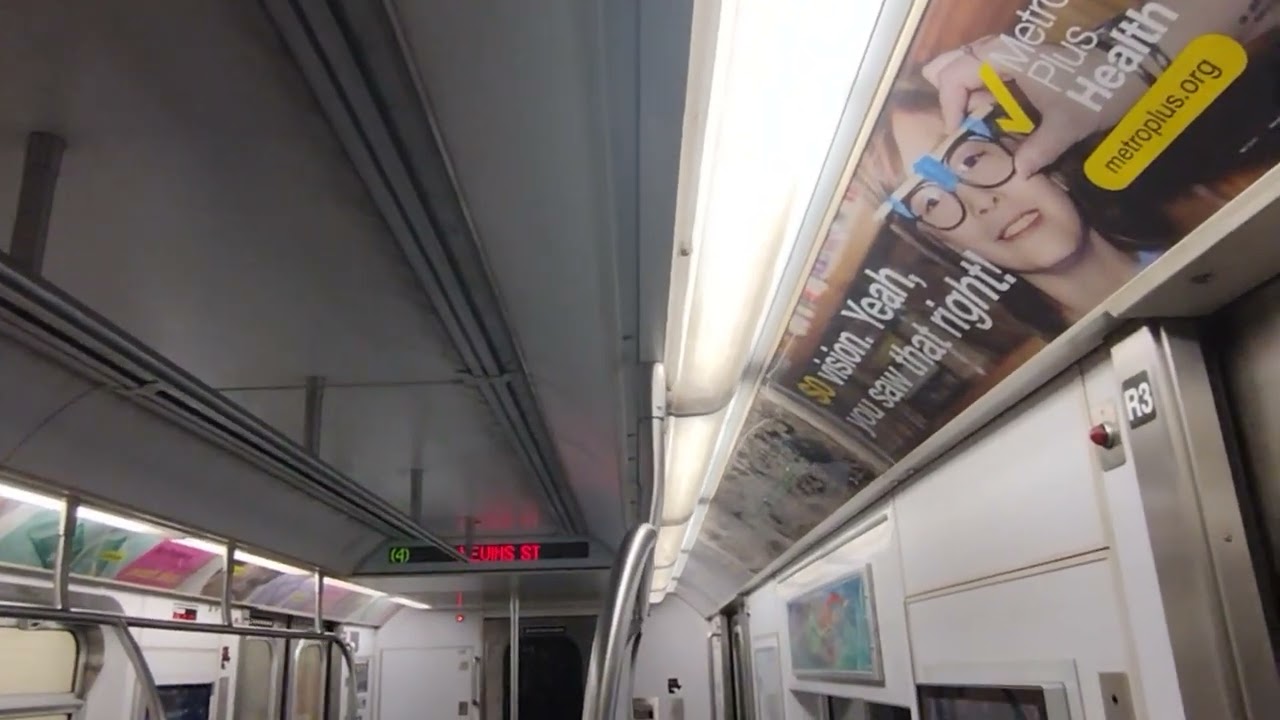 IRT Subway:R142A (4) train ride from crown heights Utica av to Woodlawn