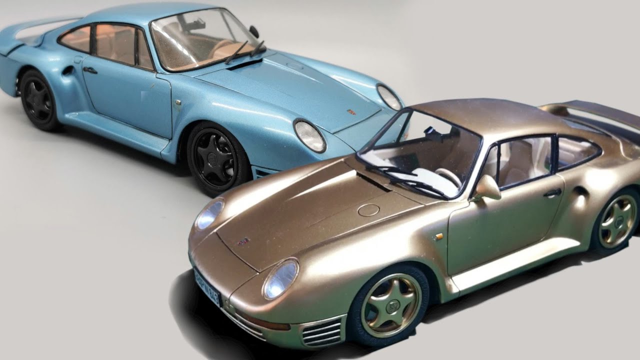 Joint Build  JG Toy & SAG Building an 80s Porsche 959 by Tamiya 1/24