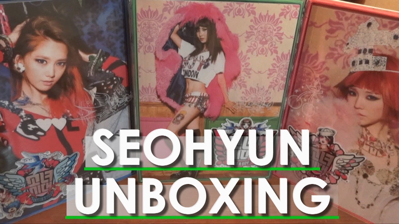 Unboxing - I GOT A BOY (SNSD) -Seohyun Version-