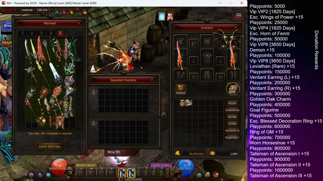 DRAGON.MU  X9999 Season 20 muonline Part 1-2 Fun Server 10/10