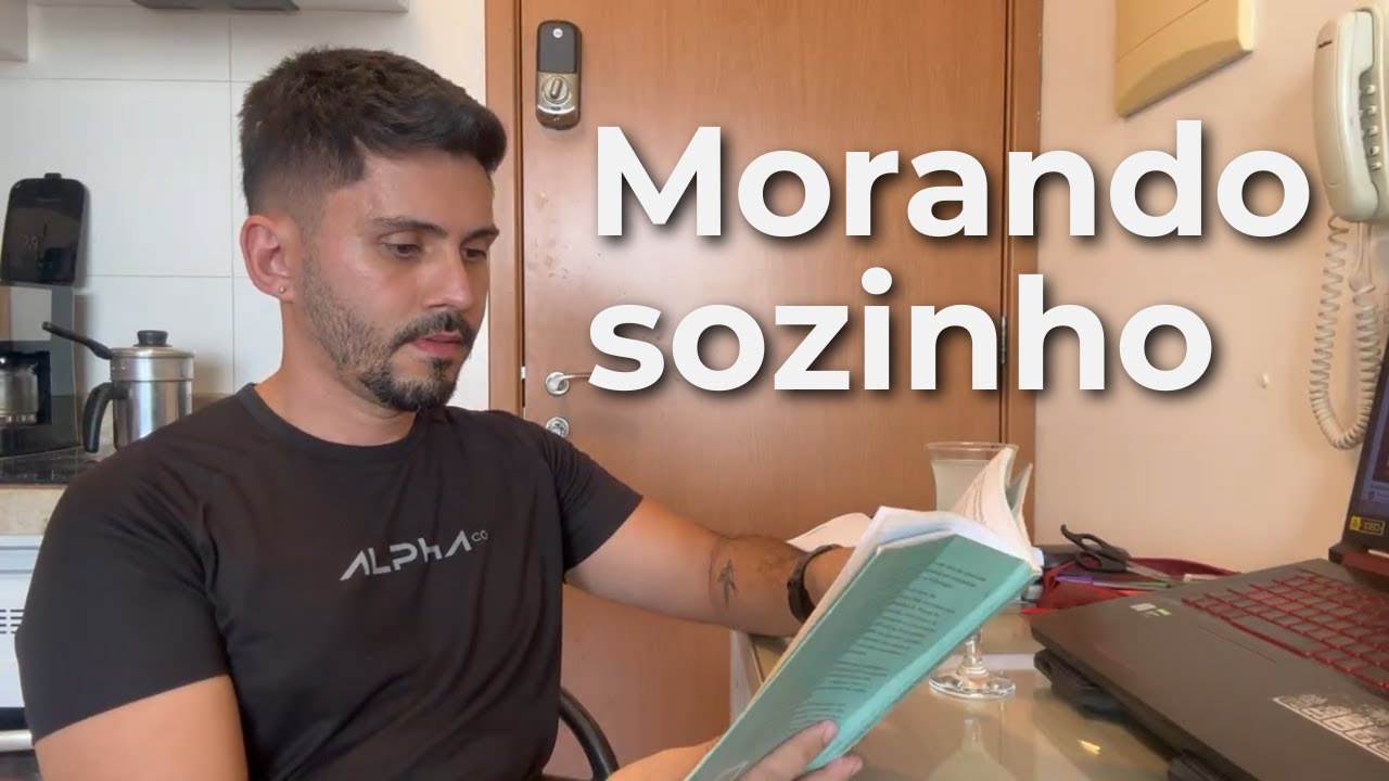 Minha rotina real morando sozinho | treino, trabalho e vida comum