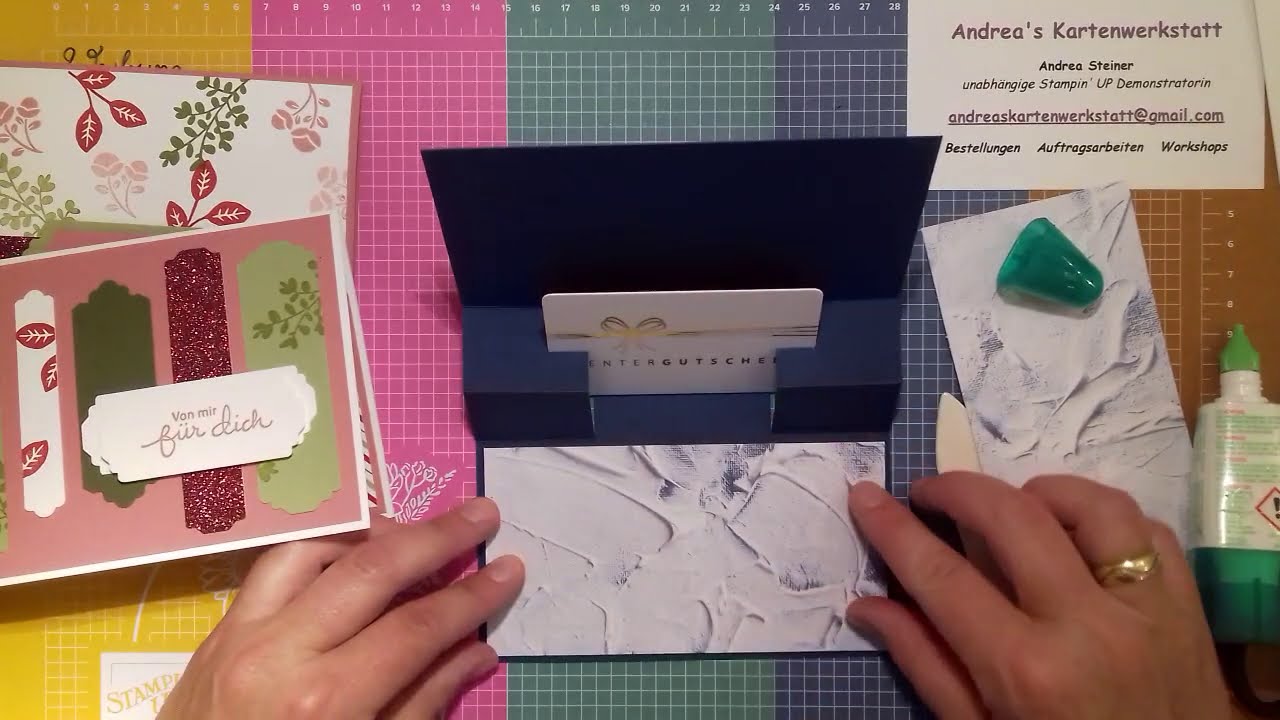 Tolle Pop-up-Gutscheinkarte mit Wow-Effekt - Zauberhafte Grüße - Stampin' Up!®