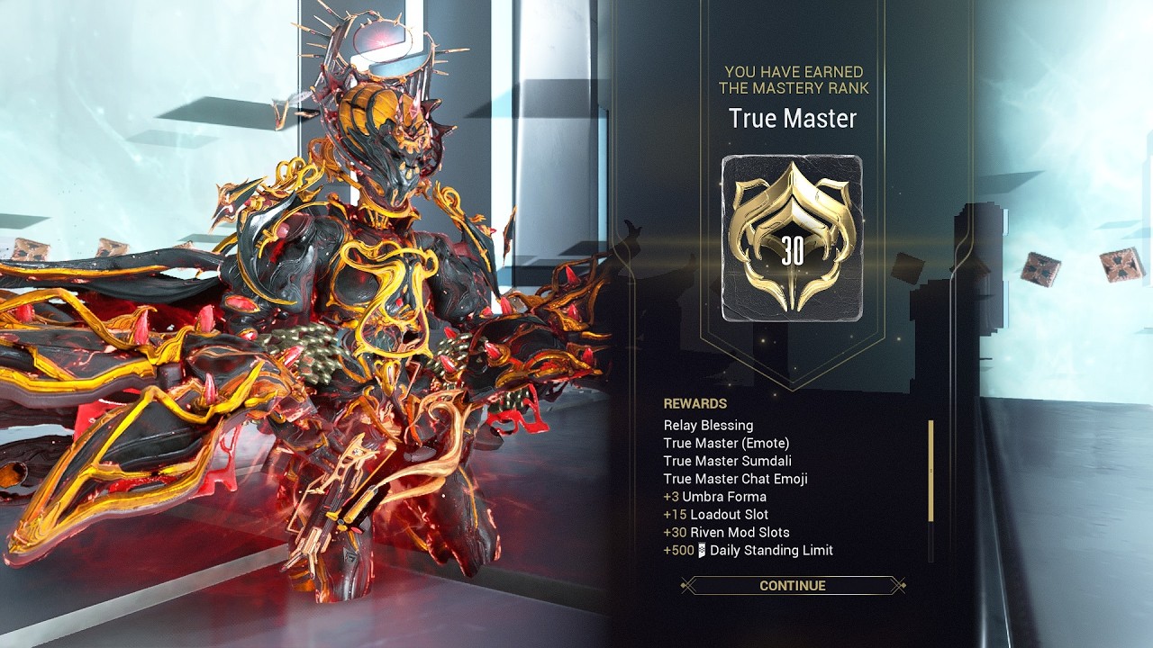 Warframe Mastery Rank 30 Test  | True Master Test