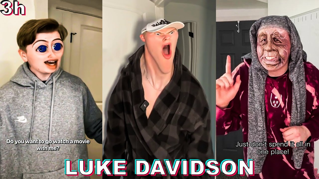 *3 HOURS* Luke Davidson BEST TIKTOKS OF 2023 | Funny LUKE DAVIDSON