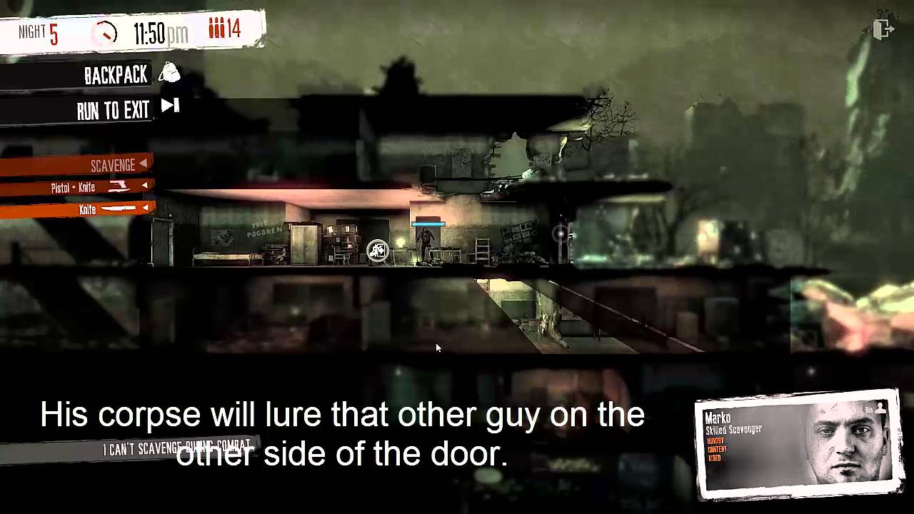 This War of Mine Shelled School (Strategy & Detailed)