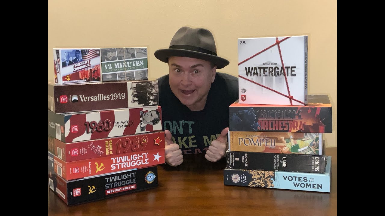 TDG: Cody's Top Ten Historical Games - Not Wargames (August 2023)