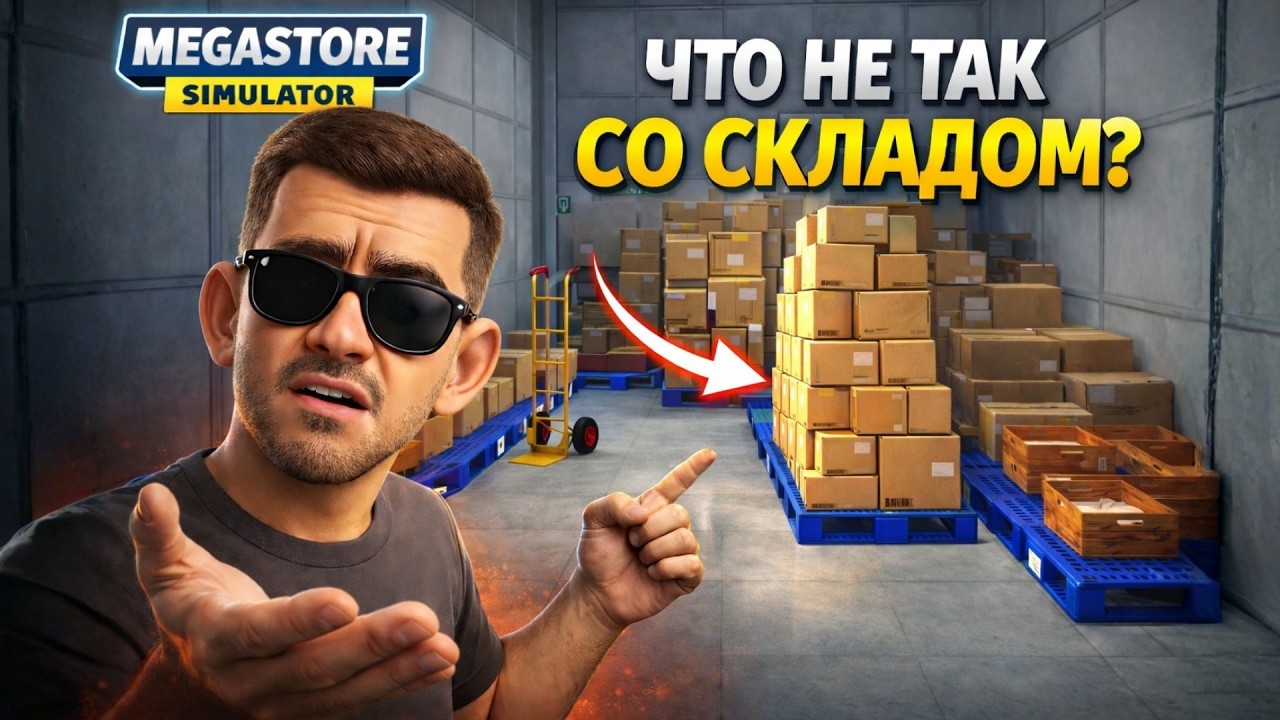 Я ОПТИМИЗИРОВАЛ СКЛАД… ИЛИ ВСЁ ИСПОРТИЛ?! ➤ Megastore Simulator #9