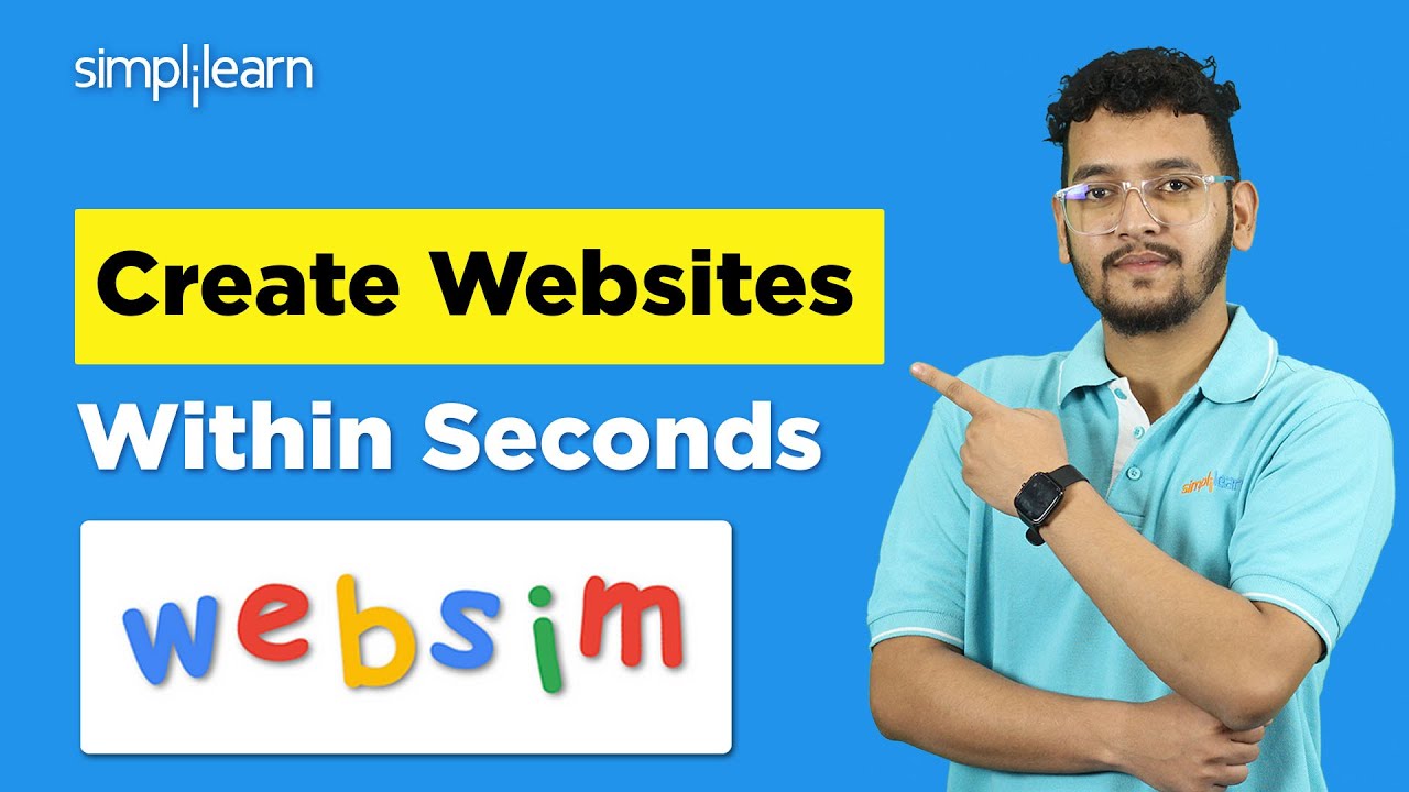 Websim.ai : Create Anything Within Seconds | Websim Tutorial | AI Tutorial | Simplilearn