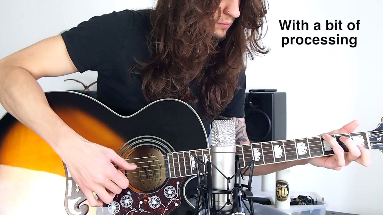 Rode NT1-A on Acoustic Guitar
