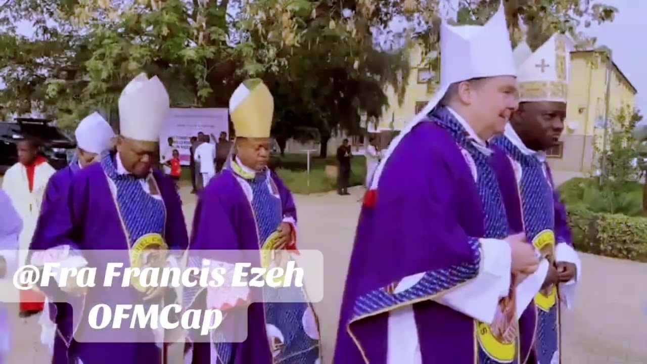 Catholic Bishops of Nigeria Process for the opening Mass of their Plenary Meeting 2026.#catholic 