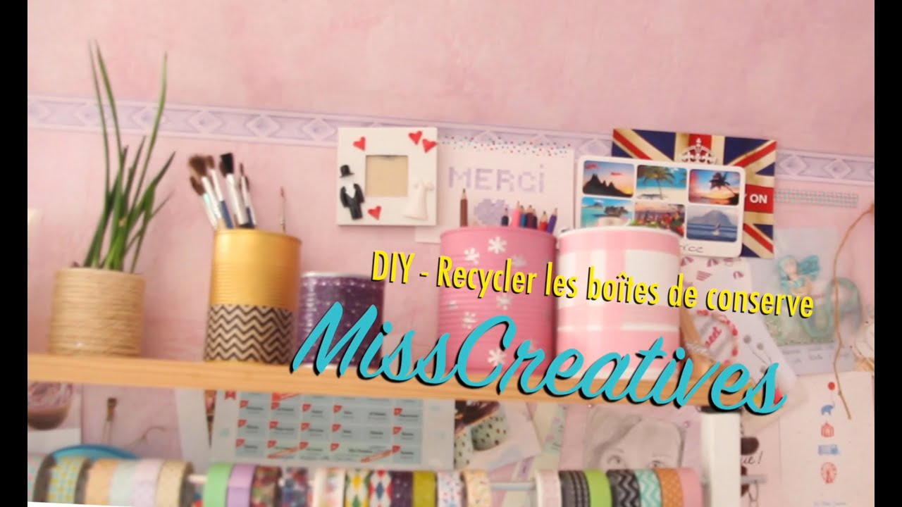 DIY -  Recycler les boîtes de conserve !