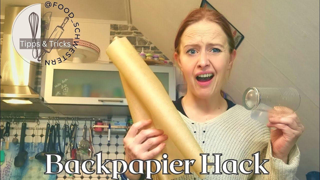 der ultimative Backpapier Hack | Muffinförmchen aus Backpapier | Baking paper muffin cups