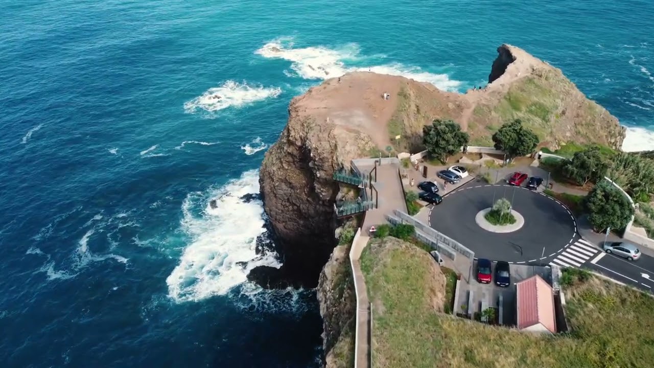 Miradouro Do Guindaste 🇵🇹 Madeira, Portugal in 4K Ultra HD | Drone Video