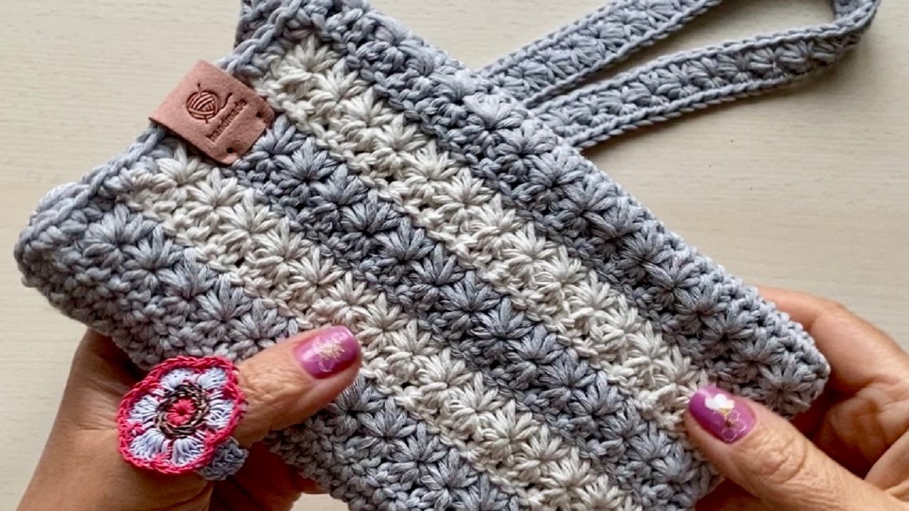 SORPRENDE CON ESTA BOLSA “DELLA NONNA” A CROCHET - SENCILLA Y FÁCIL DE TEJER