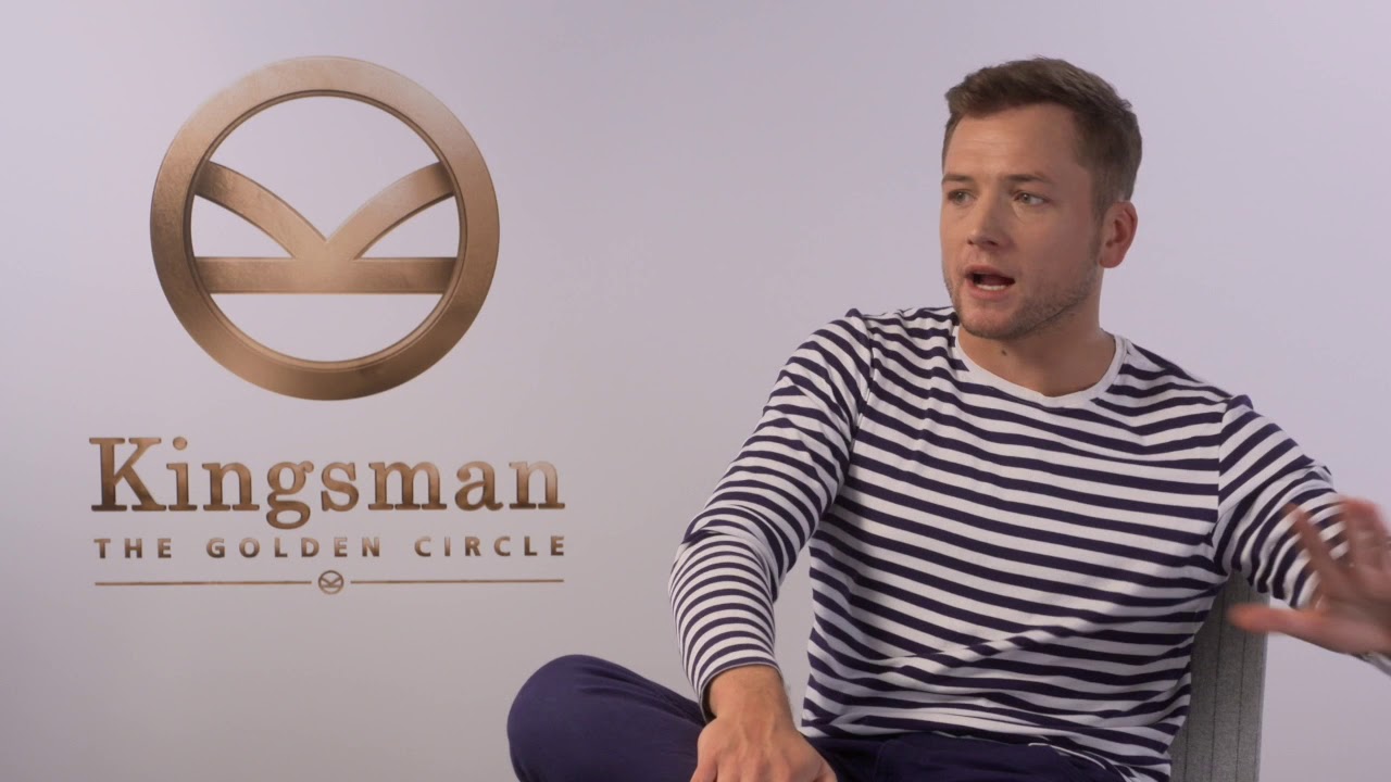 Taron Egerton talks suits, whiskey and working on KINGSMAN: THE GOLDEN CIRCLE